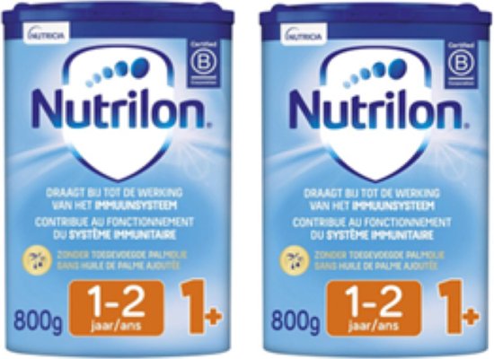 Nutrilon Peutermelk 1+ (vanaf 12 maanden) - 2x800 gram | bol