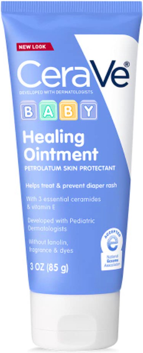 Goedkoopste CeraVe Healing Ointment Zalf voor Baby - Luieruitslagcrème - 85g