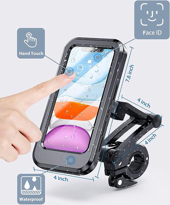 Support 360° pour téléphone portable