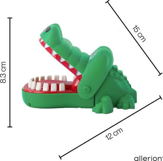 Allerion® Bijtende Krokodil met Kiespijn - Kinderspel - Allerion®