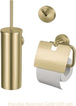 Haceka Kosmos Gold Ensemble cadeau de toilette exclusif 3 pièces