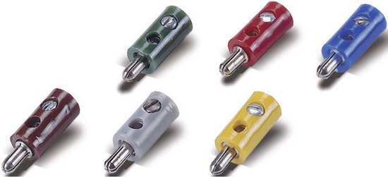 08897 Fiche de Modèle de chemin de fer ferroviaire 2,6 mm 10 pièce(s) Avec trou transversal Grijs