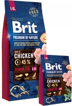 Brit Premium by nature Senior L+XL 3 kg