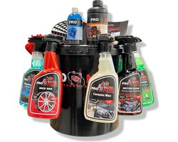 ProNano | Pro Nano Bucket Hand Wash DEAL | Was emmer | Nano Technologie | Auto Liefhebber Musthave | Een ProNano Was Emmer met Detailing Grid en Microvezel Washandschoen, vol met Diverse ProNano Car & Truck Detailing producten!