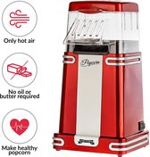 Popcornmachine | hetelucht retro popcornmaker | gezonde snack | vetvrij olievrij De Gadgy Store openen