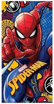 Spiderman badhanddoek - 140 x 70 cm. - Spider-Man strandlaken