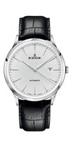 Edox 80106-3C-AIN horloge heren - zwart - edelstaal