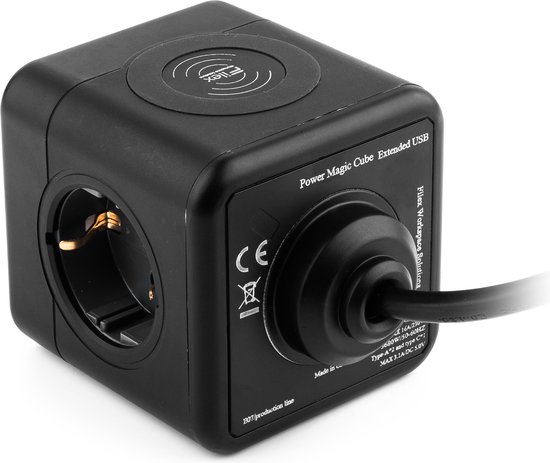 Filex Power Qi-Charge Point - Zwart
