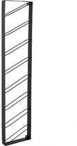 Vtw Living - Industrieel Wijnrek - Hangend - Metaal - Zwart - 160 cm