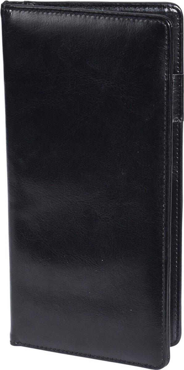Paspoorthouder - leder look - 10x21cm