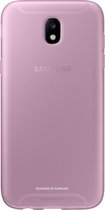 Samsung jelly cover - roze - voor Samsung Galaxy J5 2017