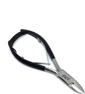jarif - nageltang voor harde teennagels - nagelknipper - nagelschaar - gebogen bek - rvs - 14 cm - zwart