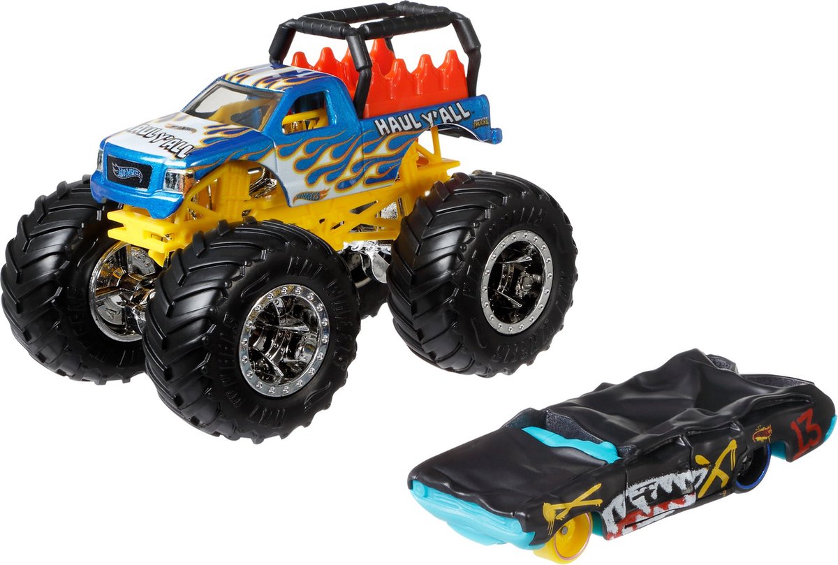 Hot Wheels Monster Trucks + Bonus 1:64 Assorti