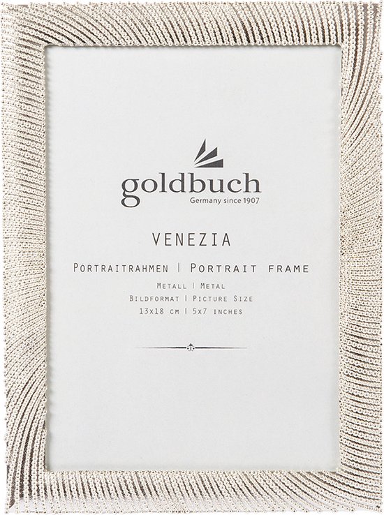GOLDBUCH GOL-960253 Venezia metalen fotolijst 13x18 cm