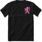 Nederland - Licht Roze - T-Shirt Heren / Dames  - Nederland / Holland / Koningsdag Souvenirs Cadeau Shirt - grappige Spreuken, Zinnen en Teksten. Maat 3XL