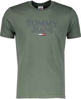 Tommy Jeans T-shirt - Modern Fit - Groen - L