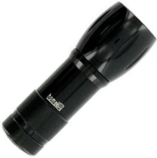 HOMEIJ zaklamp LED9 | 20 lumen | lengte 97 mm x Ø 33 mm | 3x AAA batterij |  zwart | bol.com