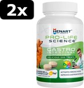 2x HENART GASTROINTESTINAL HOND 100TBL