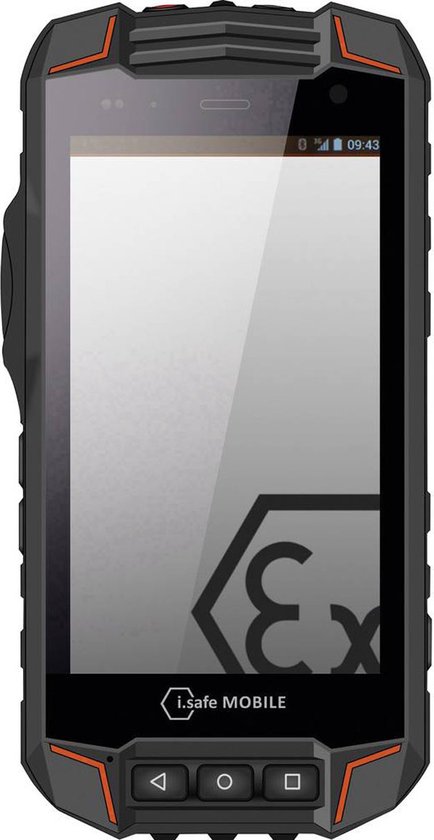 i.safe MOBILE IS520.1 ATEX Smartphone Ex Zone 1 11.4 cm (4.5 inch), IP68, Waterdicht, Stof