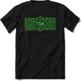 TSK Studio Shirt |Groen | T-Shirt Heren / Dames | Original & vintage | Sport Shirt Cadeau | Maat 3XL