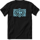 TSK Studio Shirt |Licht Blauw | T-Shirt Heren / Dames | Original & vintage | Sport Shirt Cadeau | Maat XXL