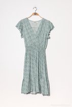 Victor MOD Lisa MIDI SHIRT Spring 2022 DRESS WVN Dames Jurk -Green- XL/XXL