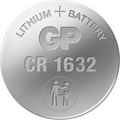GP Batterij CR1632 - Knoopcel - Lithium - 3Volt - 1 STUK(S)
