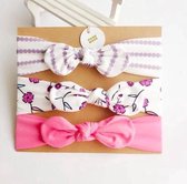 SY Goods - Baby haarband - peuter haarband - baby haarband met strik - peuter haarband met strik - kraamcadeau - haaraccessoires baby - newborn fotoshoot - baby bandana - peuter ba