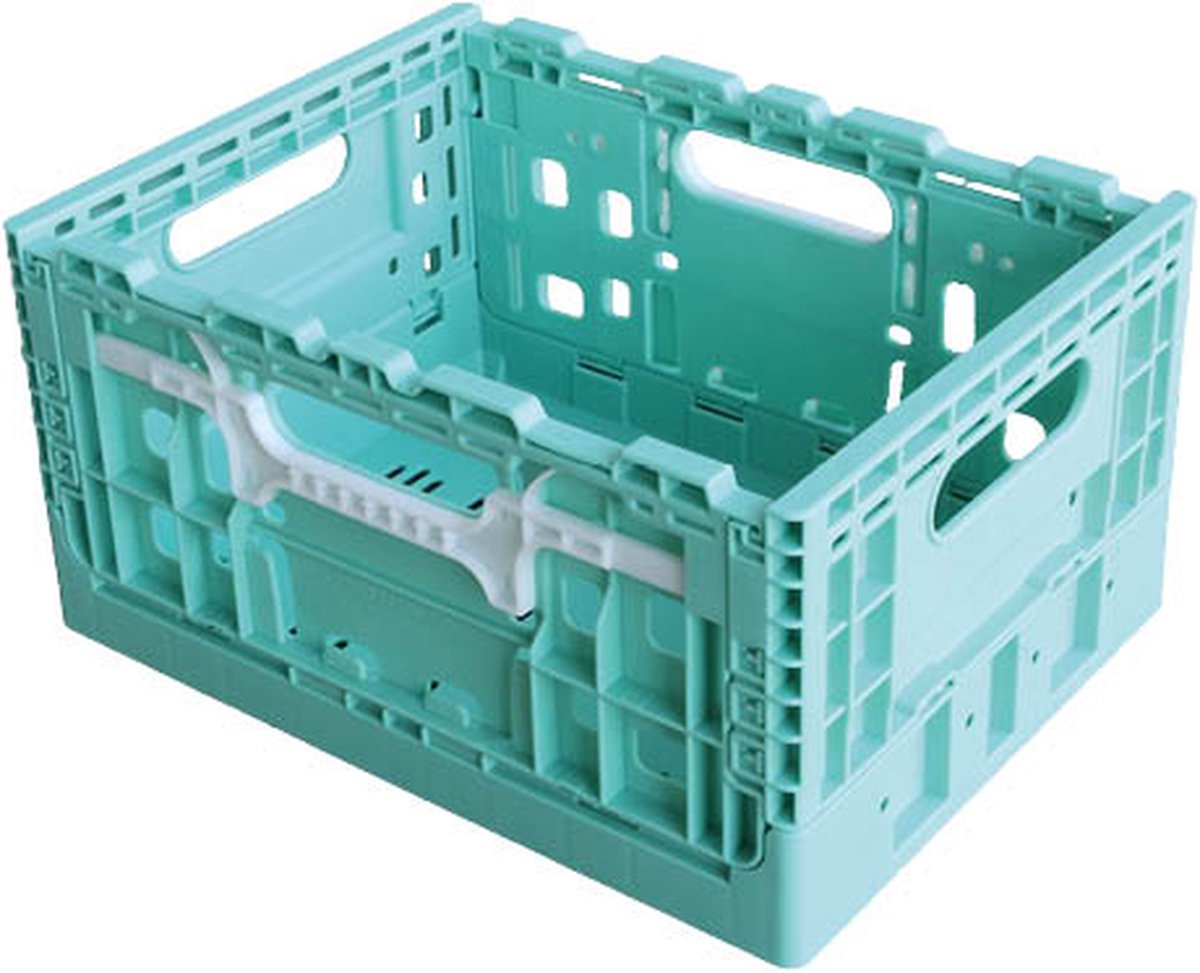 Alpac Vouwkrat - Klapkrat - 365 x 275 x 190 mm - 14,8 L - Groen