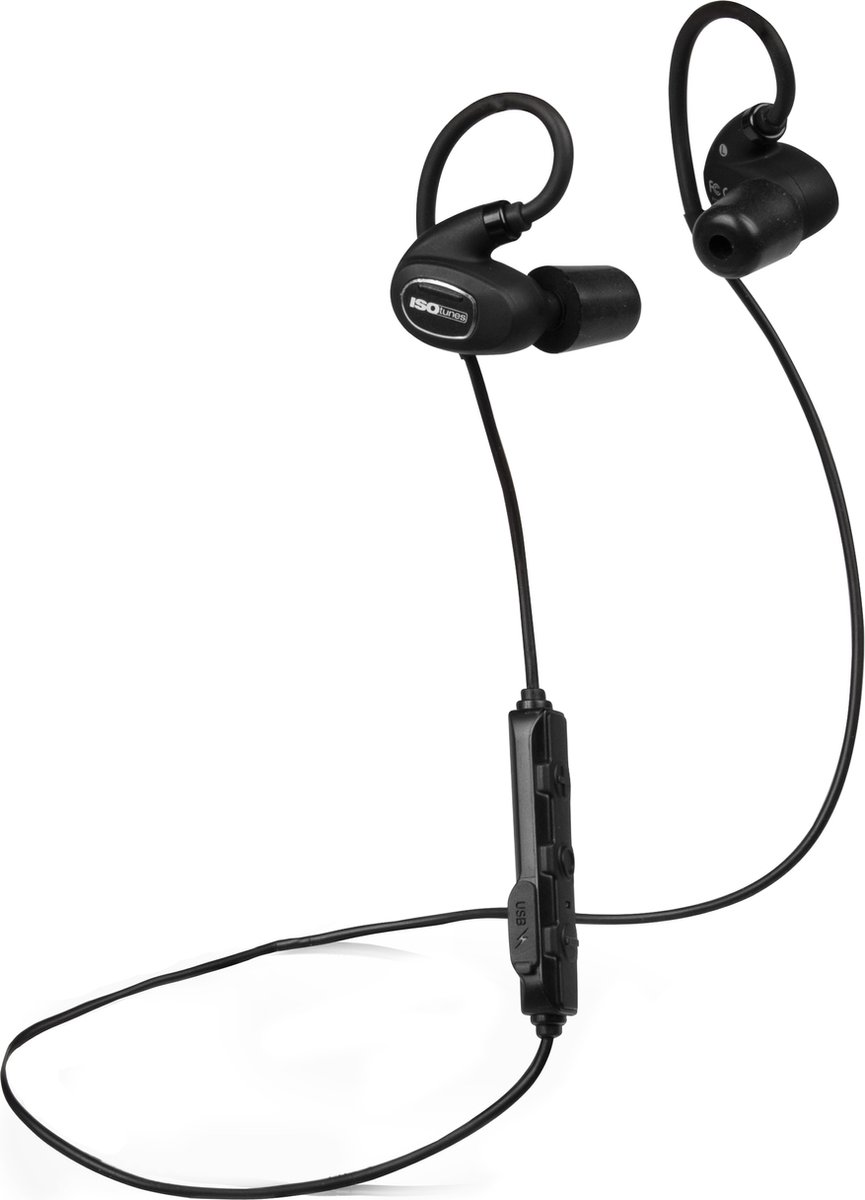 ISOtunes PRO 2.0 Bluetooth Earbuds - Black