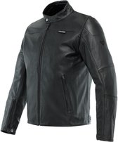 Dainese Mike 3 Leather Jacket Black - Maat 50