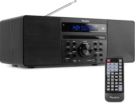 Audizio DAB radio met Bluetooth