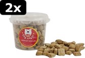 2x DOG TREATZ LAM/RST KOEK 870ML 450GR