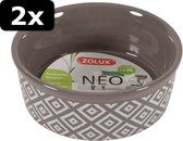 2x VOERBAK KNAAGD SANDSTONE GRS 150ML