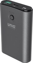 UNIQ Accessory snelle 7500 mAh Powerbank met USB-A en USB-C poorten