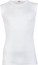 Beeren Mouwloos shirt met ronde hals - wit - 100 % katoen - Maat XXL