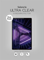 Selencia Screenprotector Geschikt voor Lenovo Tab M10 FHD Plus - Selencia Duo Pack Ultra Clear Screenprotector tablet