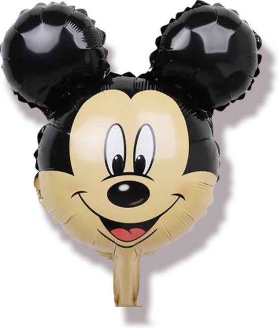 Folieballon Mickey mouse, mini, 2 stuks 34x36cm Kindercrea