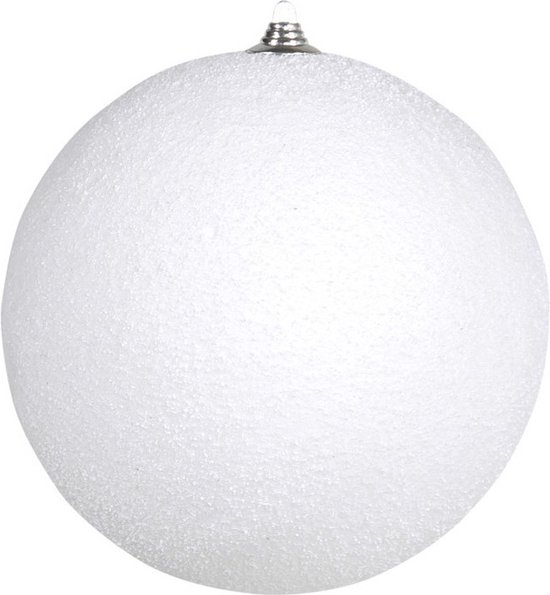 1x Grande boule de neige blanche Boules de Noël 18 cm - décoration  suspendue /... | bol