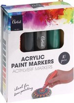 Artist Acrylic Paint Markers, steenverf, acrylverf,