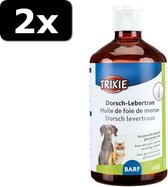 2x ! DORSLEVERTRAAN HOND/KAT 500ML