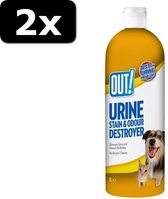 2x OUT! URINE DESTROYER 1LTR