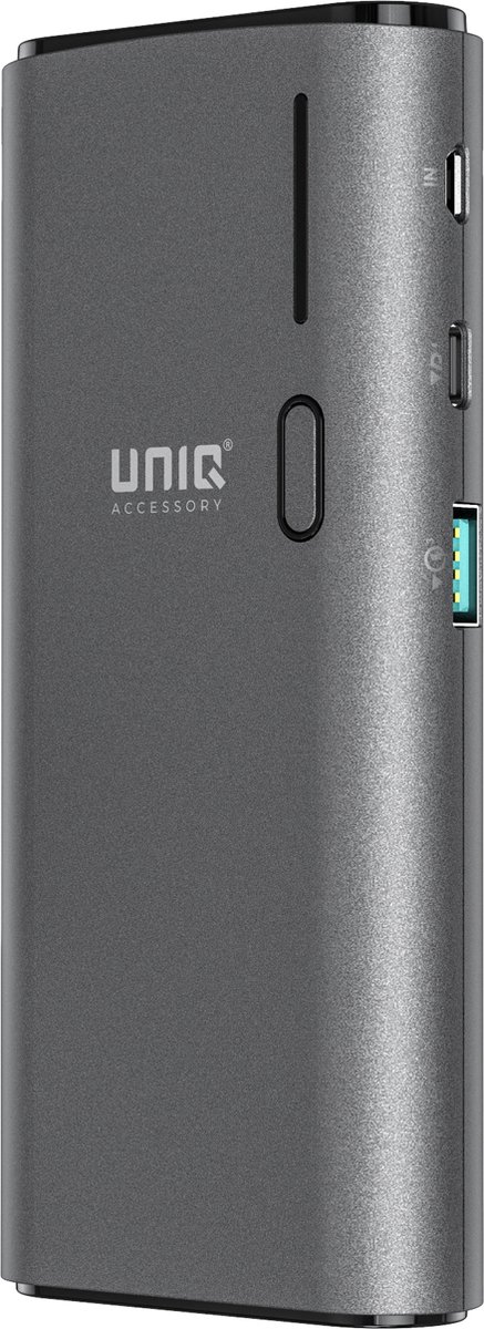 UNIQ Accessory snelle 10000 mAh Power bank met USB-A en USB-C poorten