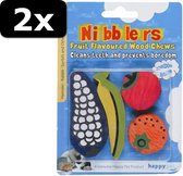 2x NIBBLERS FRUIT 4ST