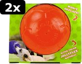 2x JOLLY SOCCER BALL ROOD 20CM