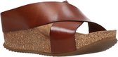 HEE !  dames slipper cognac COGNAC 38