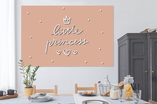 Toile Peinture Citations - Petits Princes - Proverbes - Enfants - Kids - Bébé - Meiden - 150x100 cm - Décoration murale