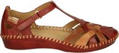 Pikolinos 655-0732C5 - Volwassenen Platte sandalen - Kleur: Rood - Maat: 42