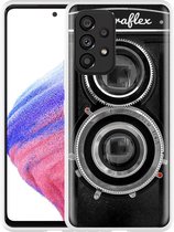 Hoesje Geschikt voor Samsung Galaxy A53 Flexaret Automat