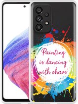 Hoesje Geschikt voor Samsung Galaxy A53 Painting